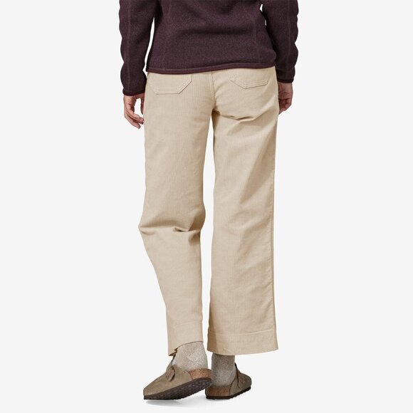 NWT Patagonia Wide Leg Beige Corduroy Pants - Picture 4 of 9